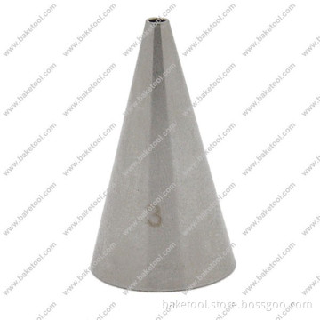 Stainless steel304 round cake decorating writting nozzles#3